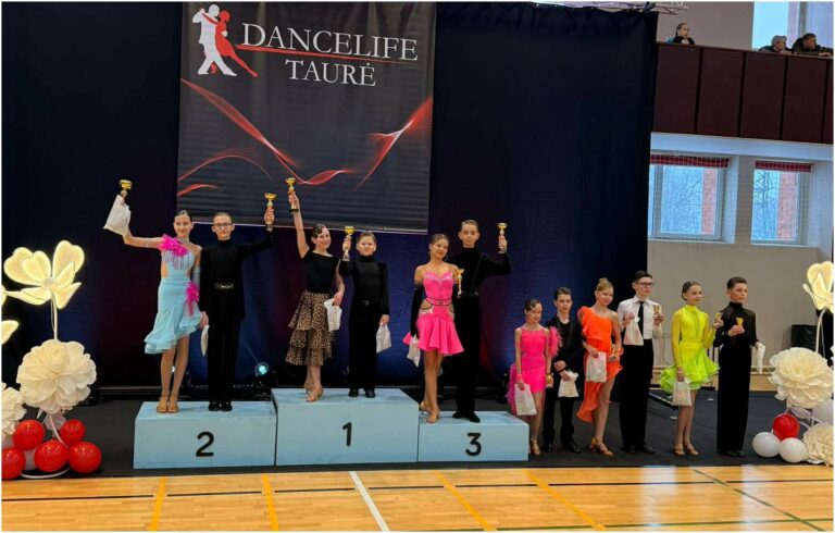 šokių varžybose „Dancelife taurė 2026“