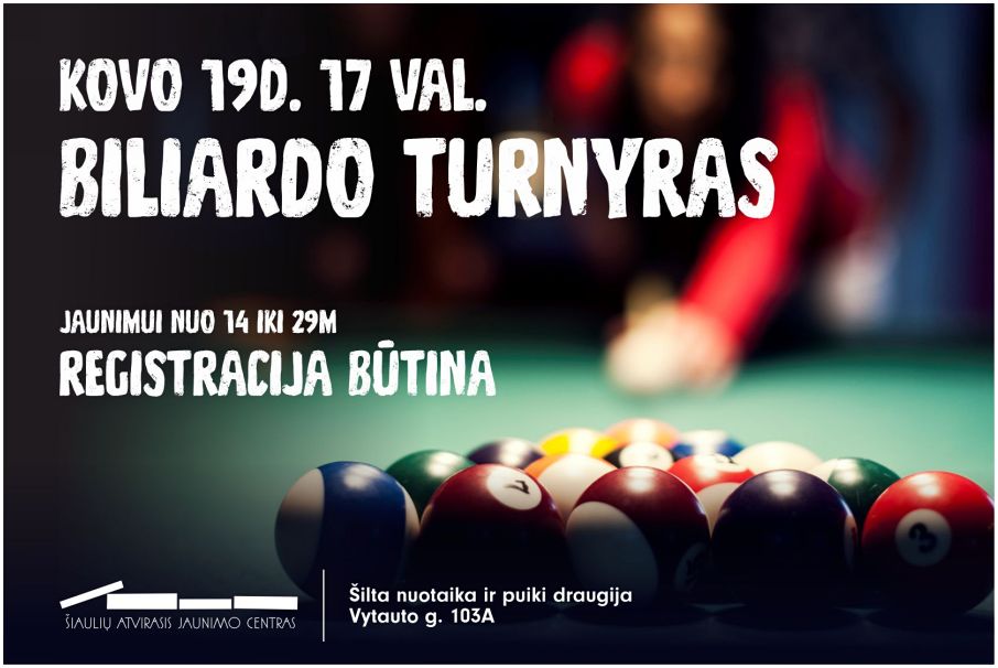 biliardo turnyras