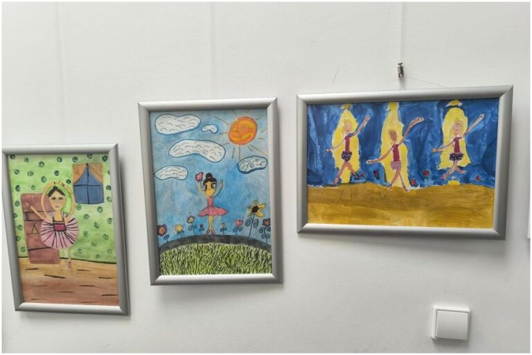 kūrybinių darbų paroda „Šokis, šokis, šokis“