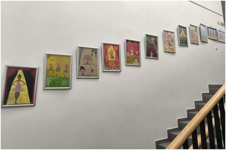 kūrybinių darbų paroda „Šokis, šokis, šokis“