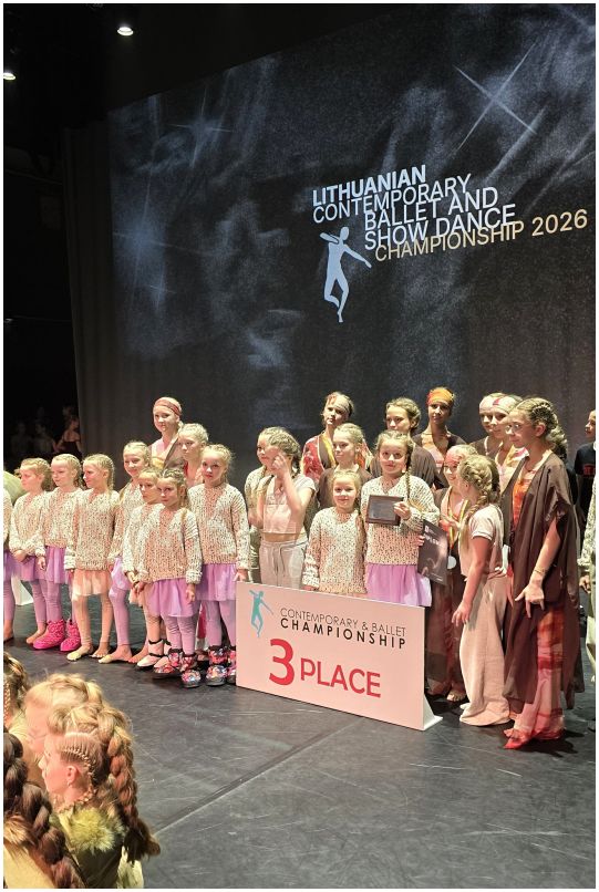 baleto ir gimnastikos studija „Linksmosios pėdutės“