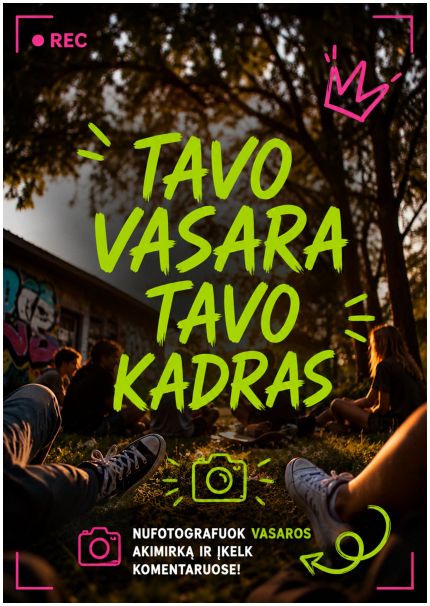 Facebook iššūkis – „Liepos nuotrauka“!