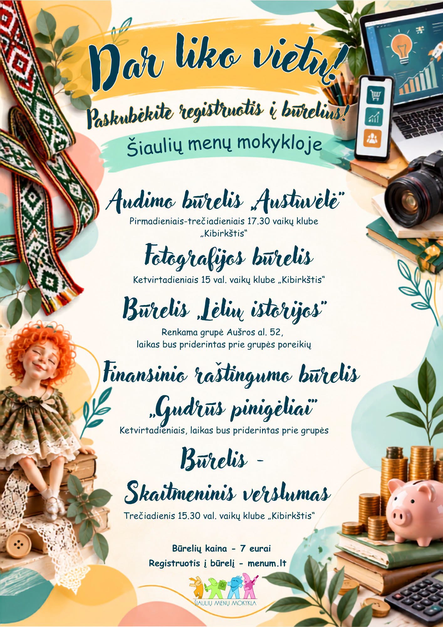 Būreliai vaikams